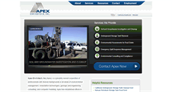 Desktop Screenshot of apexenvirotech.com